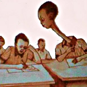 Exam malpractice picture