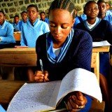 student preparing for WASSCE image